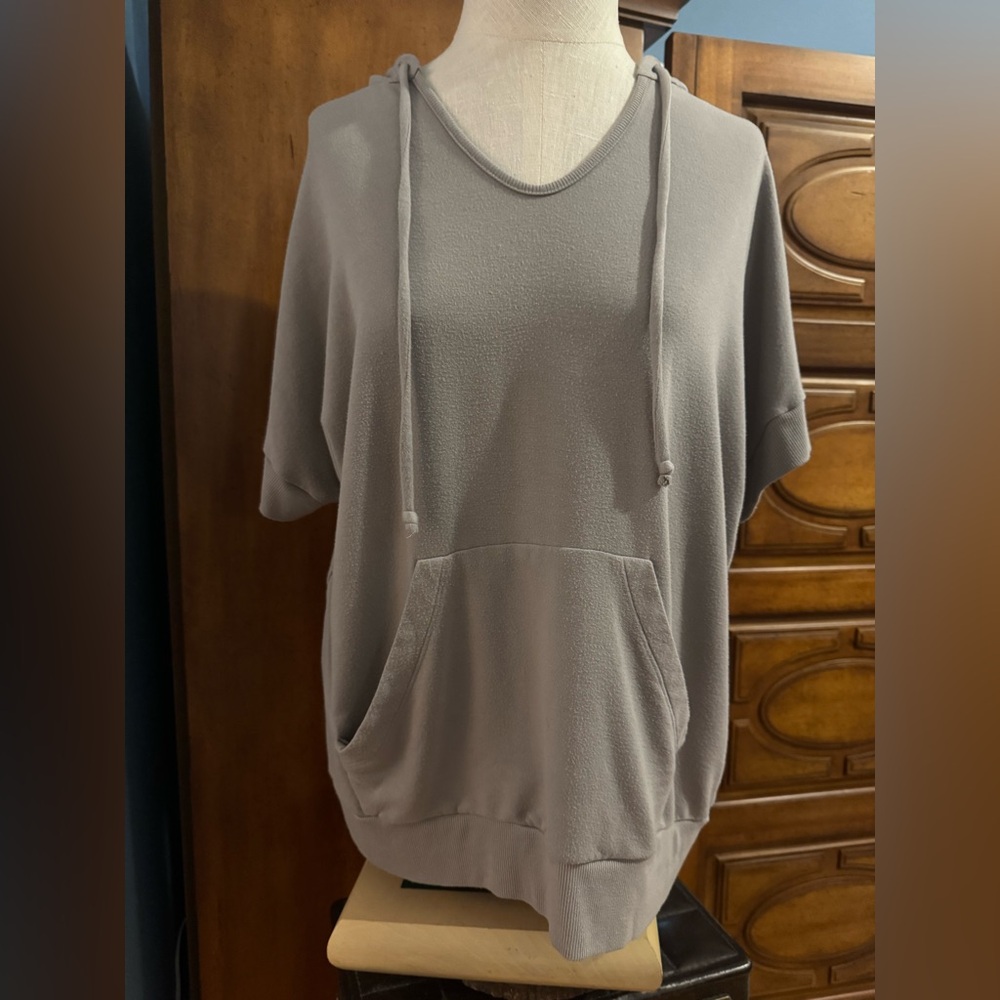 Gray Women's Hoodie Sweatshirt